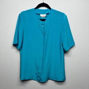 Anna Kriste Vintage Retro Quiet Luxury Workwear Office Lightweight Womens Top 10